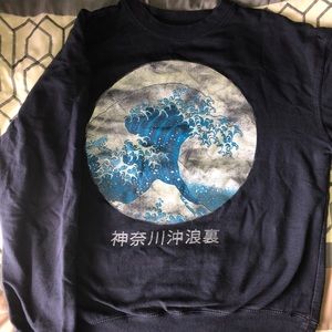 “The Great Wave off Kanagawa” Sweatshirt